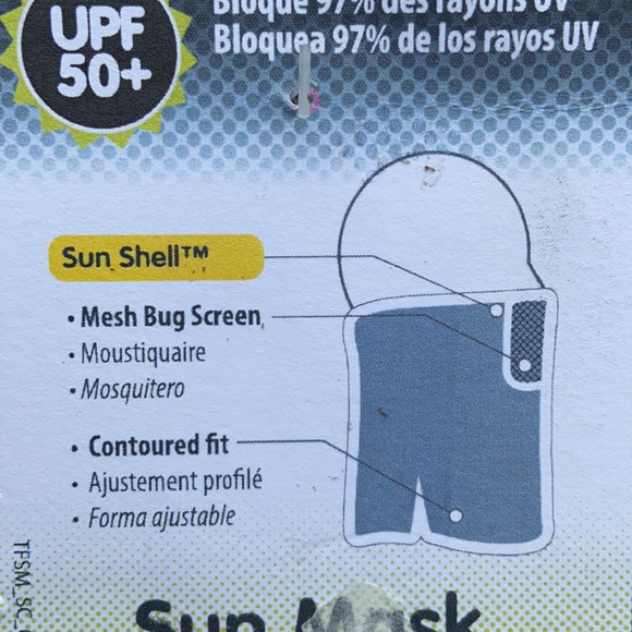 NWT Turtle Fur Sun Mask - Picture 6 of 6